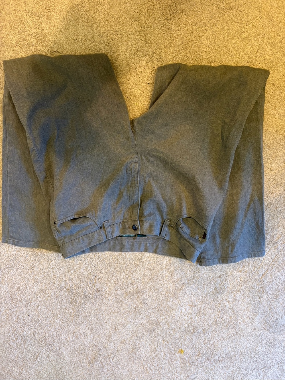 Straight Leg Women’s Ralph Lauren Jeans in Grey